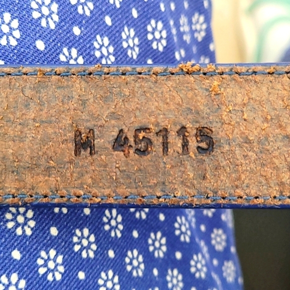 Vintage Brighton Brown Leather Belt